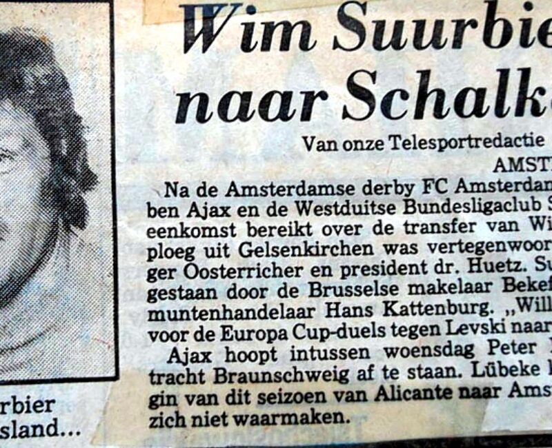 Békeffy Jenő, Wim Suurbier