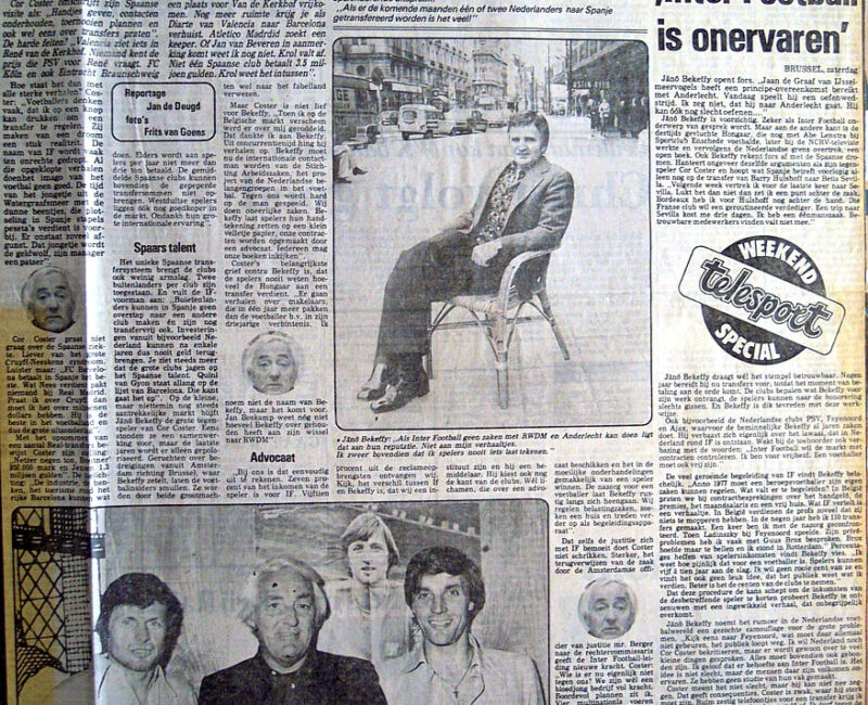 Rijsbergen, Ruud Krol, Wieste Suurbier, Ruud Geels, Barry Hulshoff, René van de Kerhof