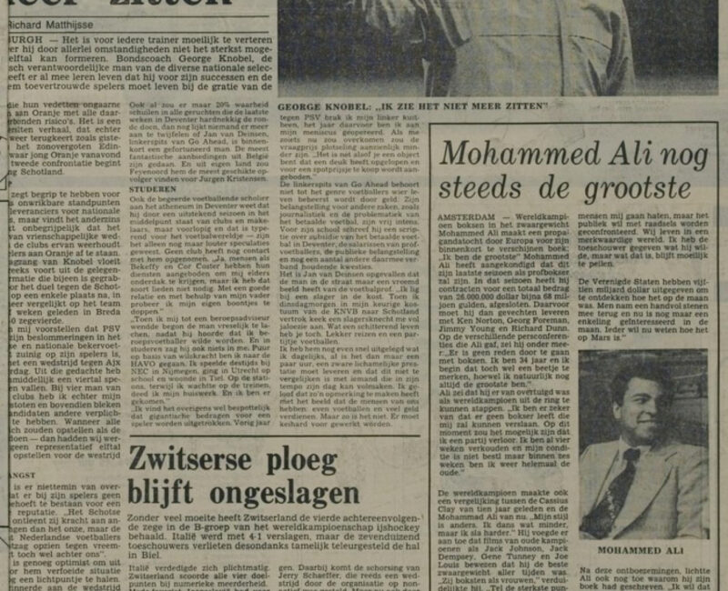 George Knobel, Békeffy Jenő, 1974