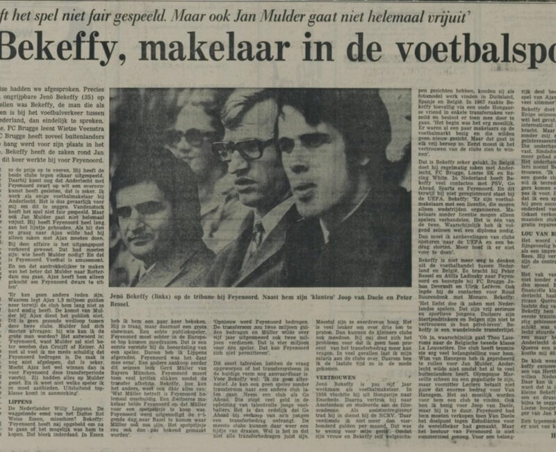 Jan Mulder-Békeffy Jenő 1972