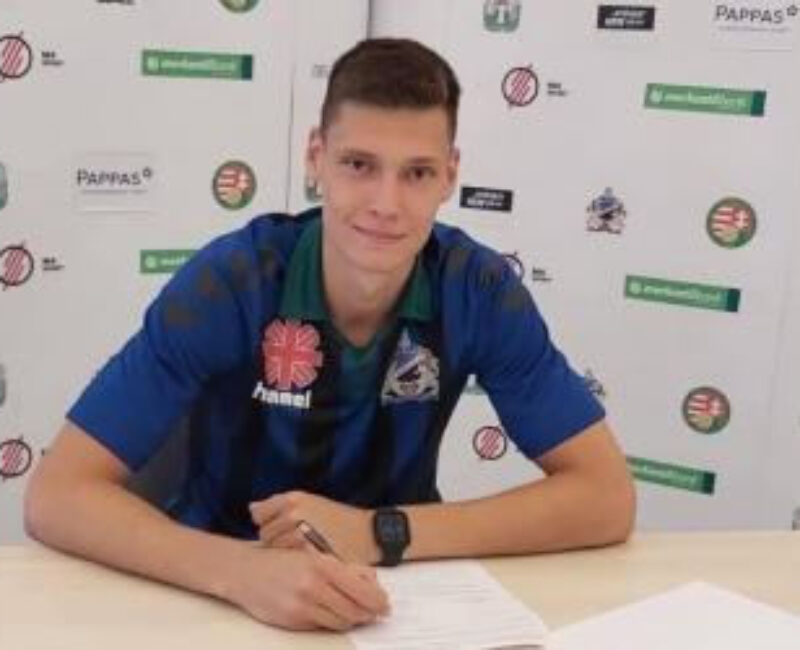 Our player Temesvári Attila signs a new contract with Szeged-Csanád