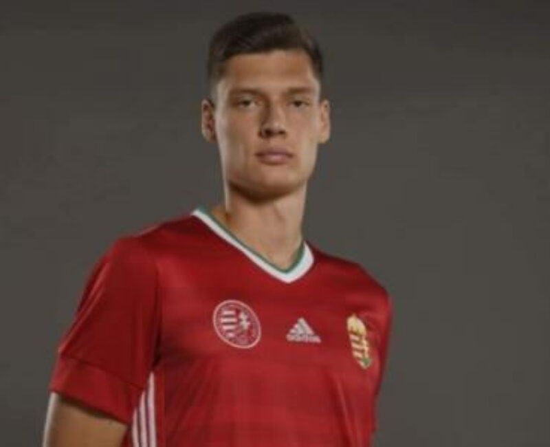 Temesvári Attila in the hungarian football national team U21