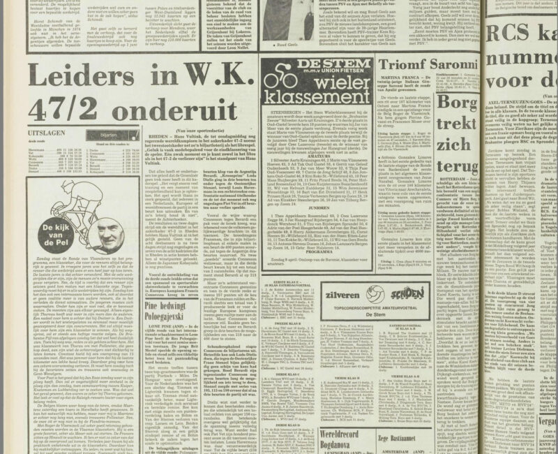 Ruud Geels – PSV-Békeffy Jenő 1978
