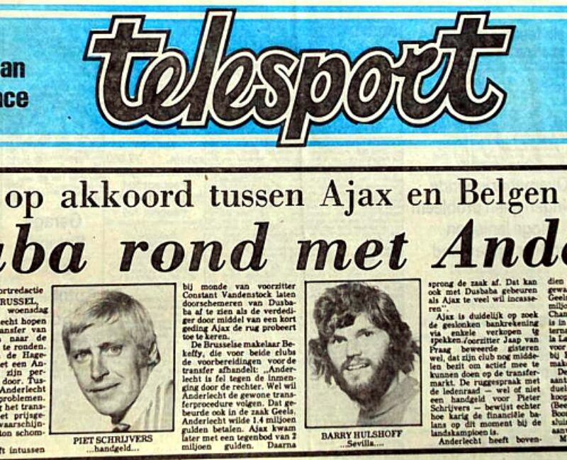 Békeffy Jenő, Johnny Dusbaba, Piet Schrijvers, Barry Hulshoff.